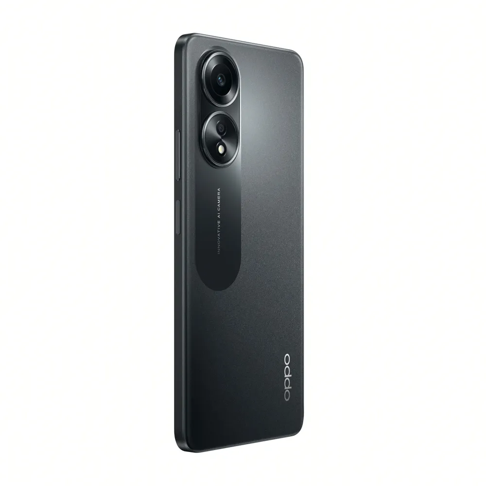 Смартфон Oppo A58 6/128GB блестящий черный (631001000333)