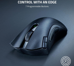 Беспроводная игровая мышь Razer DeathAdder V2 X HyperSpeed черный (RZ01-04130100-R3G1)