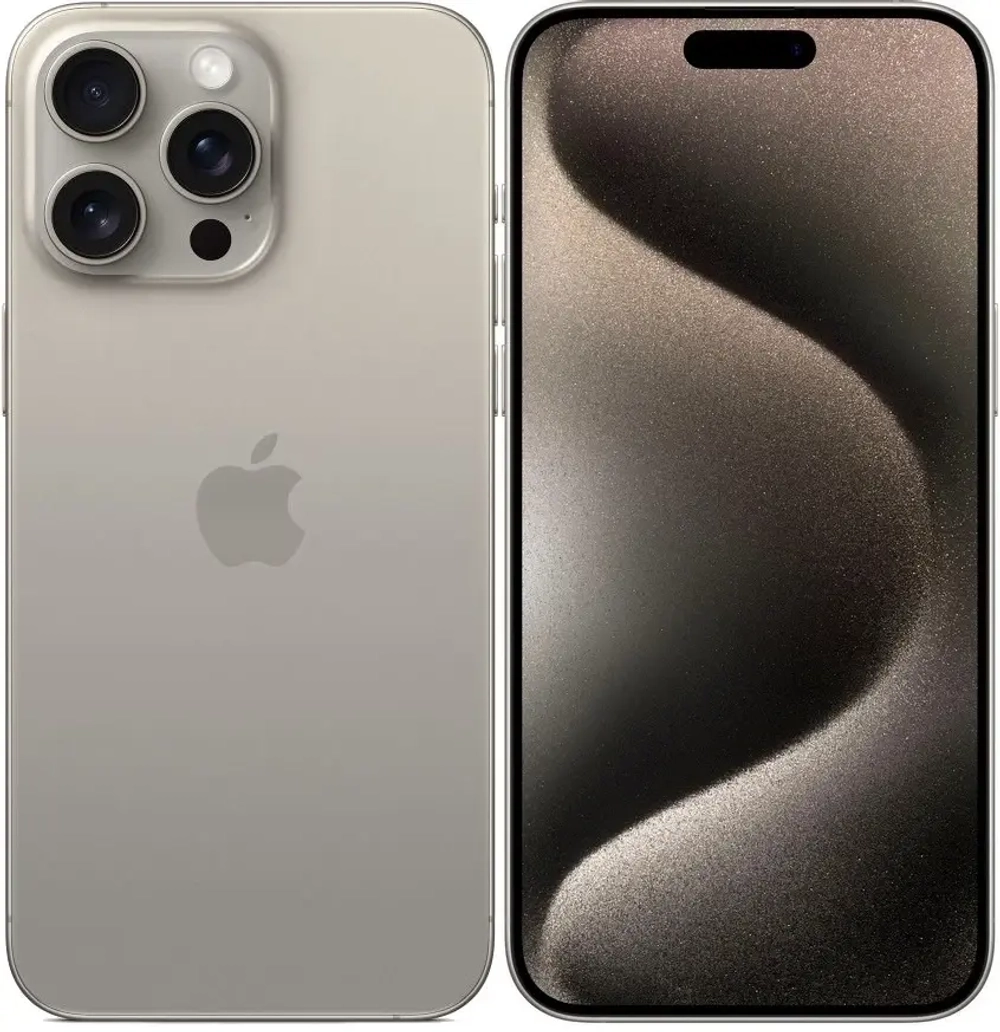Смартфон Apple iPhone 15 Pro Max 256 Gb 2 nano-sim Natural Titanium