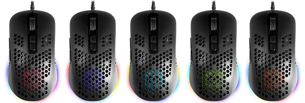 Проводная игровая мышь Defender Shepard GM-620L RGB черный