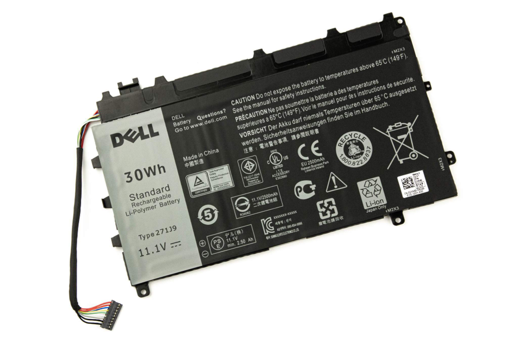Аккумулятор для ноутбука Dell 7350 ORG (11.1V 2500mAh)  271J9 GWV47 0GWV47 YX81V