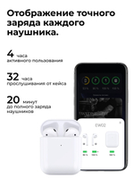 Беспроводные наушники Hoco EW02 Original Series White