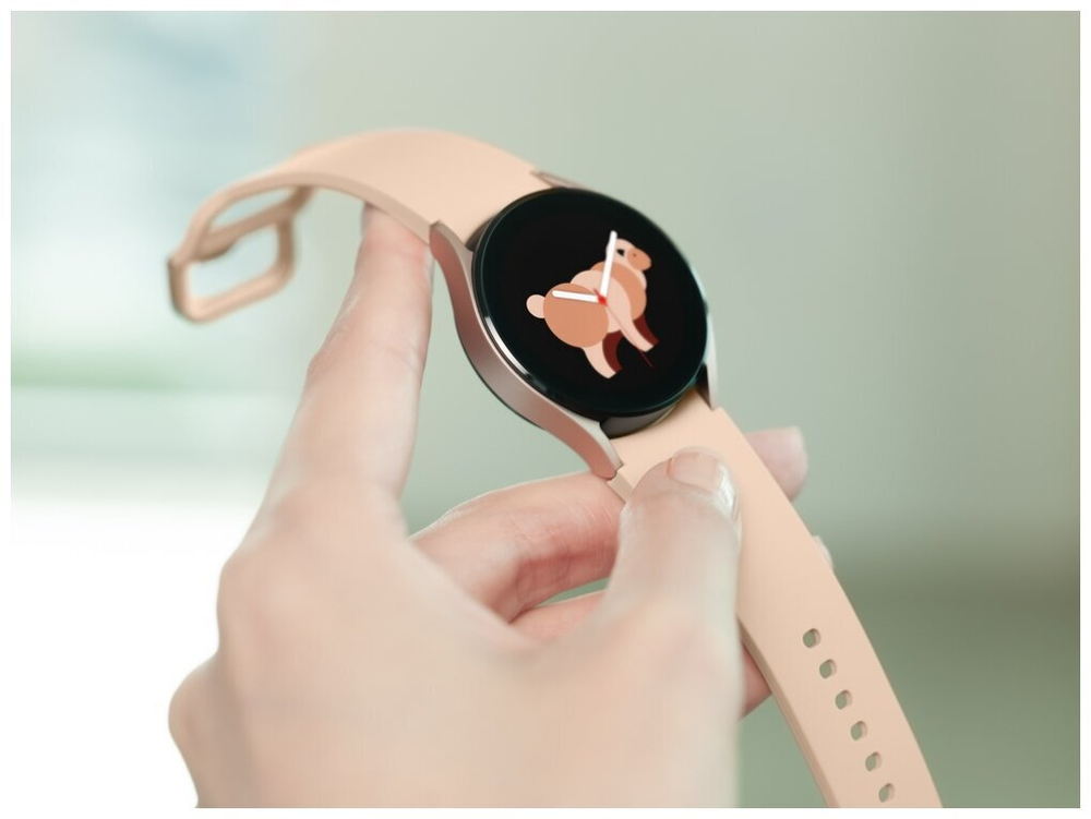 Смарт часы Samsung Galaxy Watch4 40 мм Wi-Fi NFC, розовое золото
