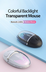 Беспроводная мышь Dux Ducis CM Series Transparent черный (D295)