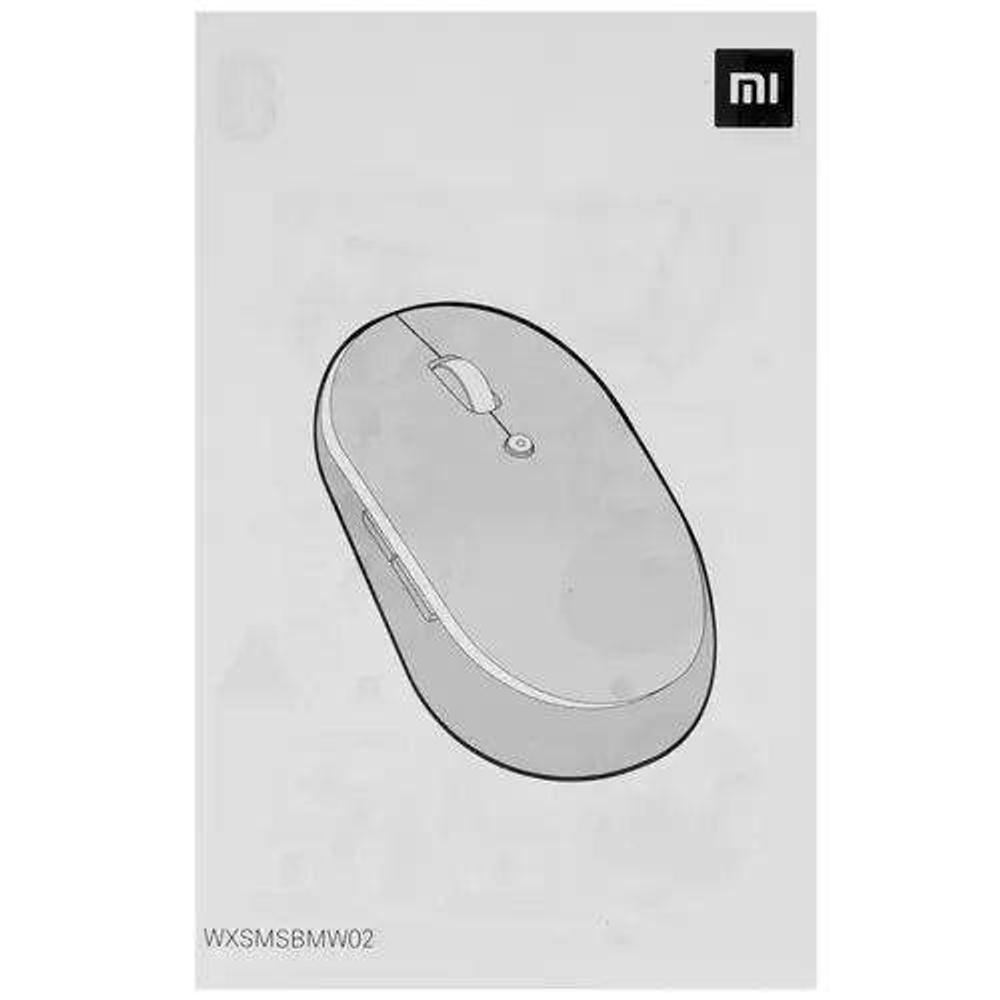 Беспроводная мышь Xiaomi Mi Duаl Mоde Wireless Silent Edition Black