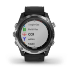 Умные часы Garmin Descent MK2, 1.4&quot;, Wi-Fi, стальной серый/черный