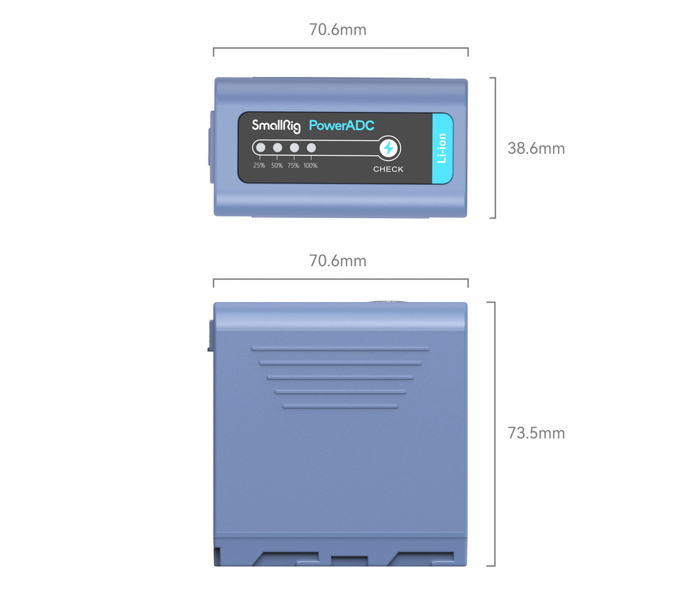 Аккумулятор для видеокамеры SmallRig NP-F970 10500 мА/ч