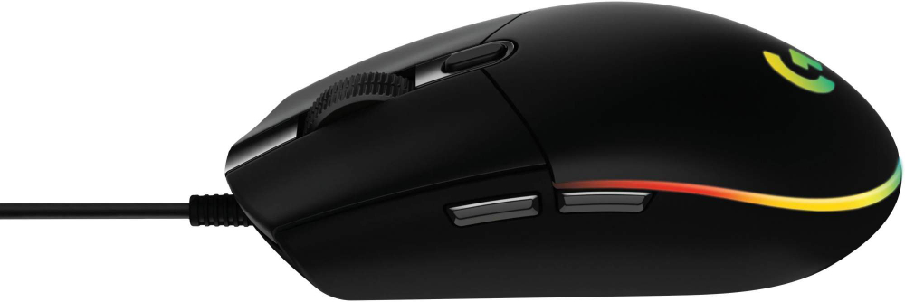 Игровая мышь Logitech G102 Lightsync Black (910-005823)