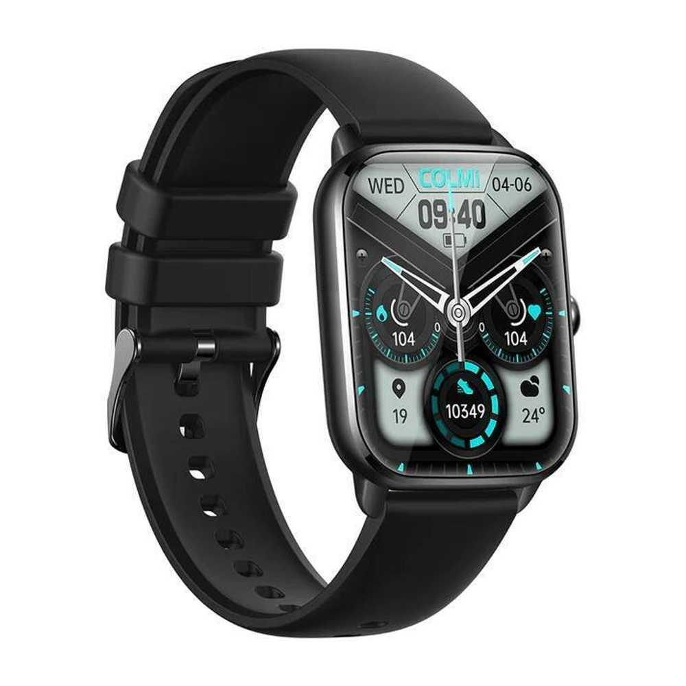 Смарт-часы C61 Middle Frame Silicone Strap черный (01-000C61010101010100)