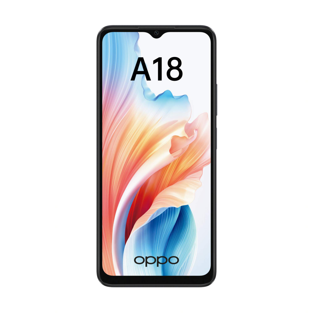 Смартфон Oppo A18 4/128 Гб, черный