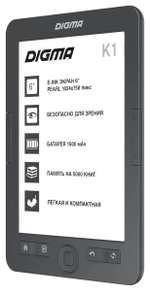 Электронная книга Digma K1 Dark Gray