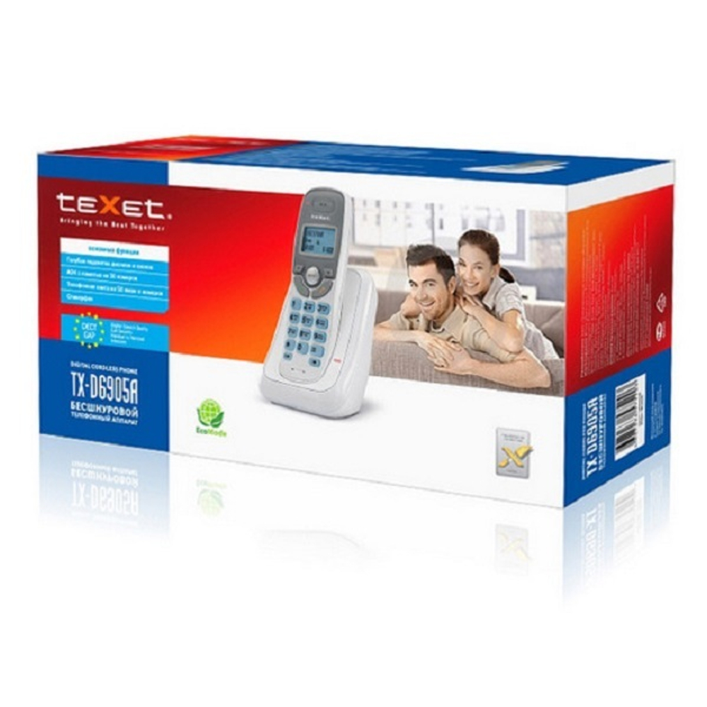 DECT телефон TeXet TX-D6905A черный
