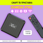 Смарт ТВ приставка DGMedia X98Q, Андроид медиаплеер 1/8 Gb, Amlogic S905W2