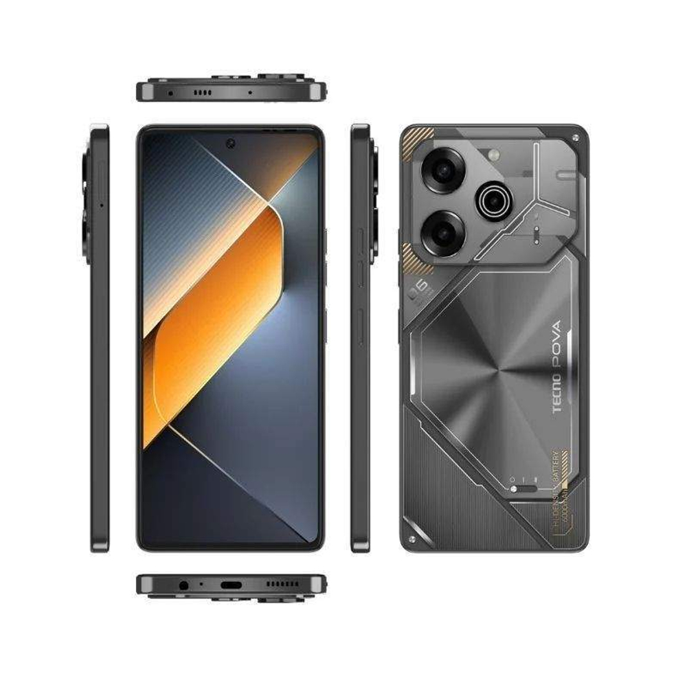 Смартфон Tecno Pova 6 Pro 5G 12+256GB, Grey