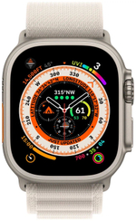 Смарт-часы Apple Watch Ultra 49mm Titanium Starlight Alpine Medium
