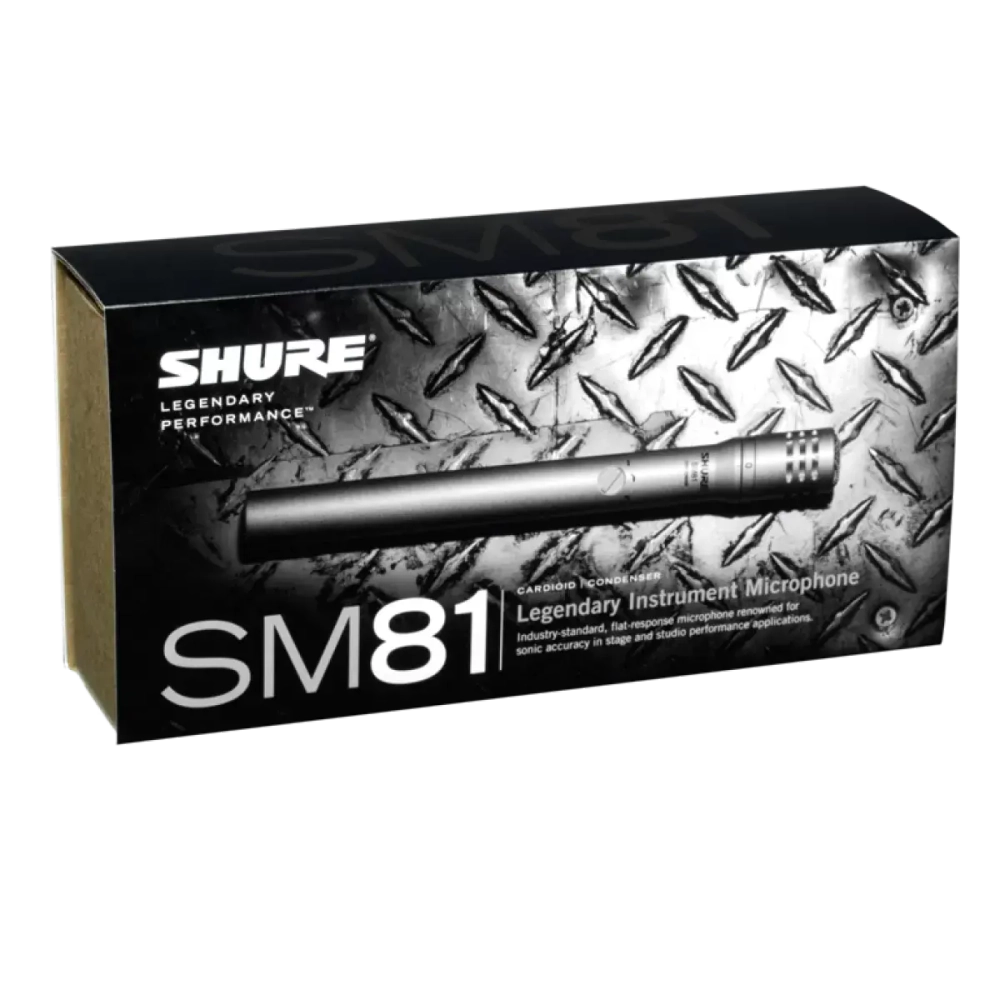 Конденсаторный микрофон Shure SM81 Small Diaphragm Cardioid Condenser Microphone