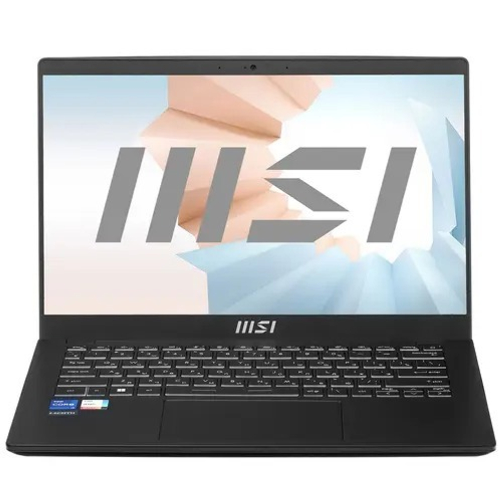 Ноутбук MSI Modern 14 C13M-673RU черный (9S7-14J112-673)