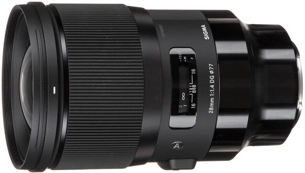 Объектив Sigma 28mm f/1.4 DG HSM Art для Sony E, черный