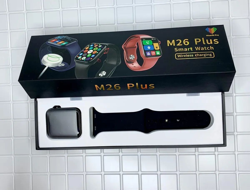 Умные часы Smart Watch M26 Plus Black