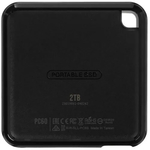 Диск SSD внешний Silicon Power PC60 2TB, External, USB 3.2, чёрный