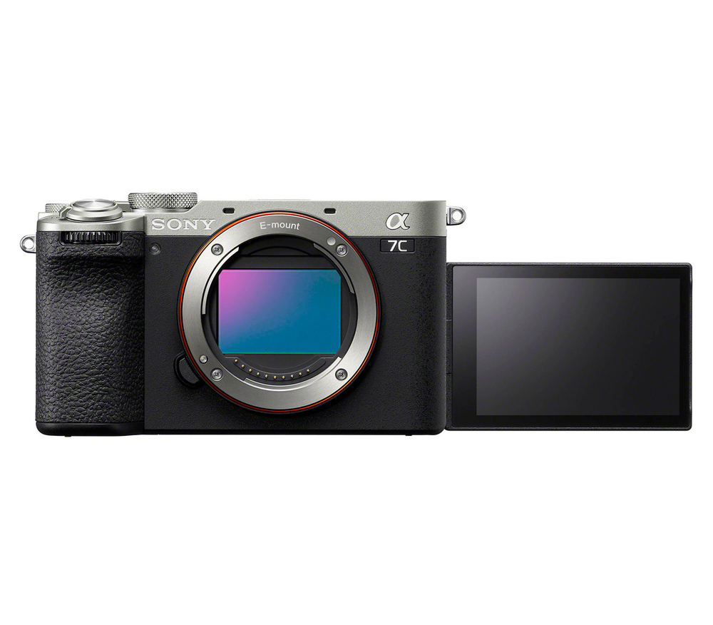 Фотоаппарат беззеркальный Sony a7C II Body серебристый; серый (ILCE-7CM2/S)