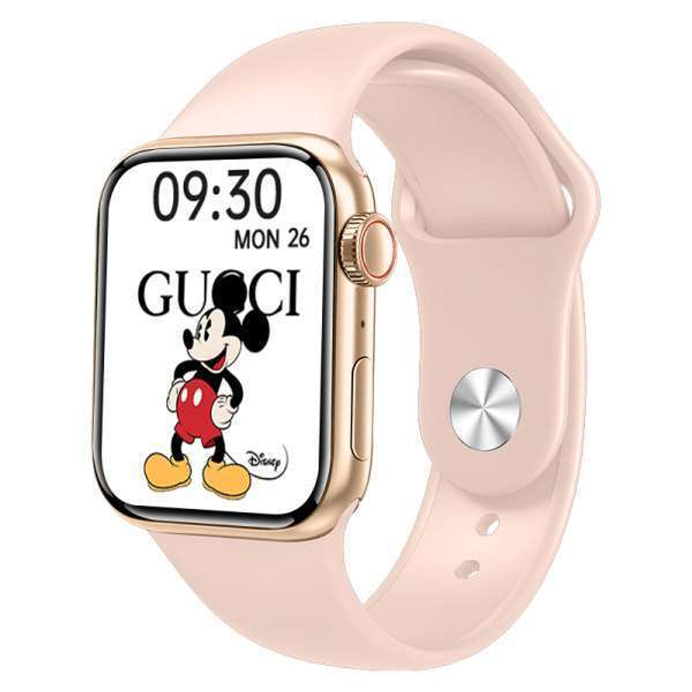Смарт-часы Smart Watch M16 MINI 38mm Новинка 2021 (Золото)
