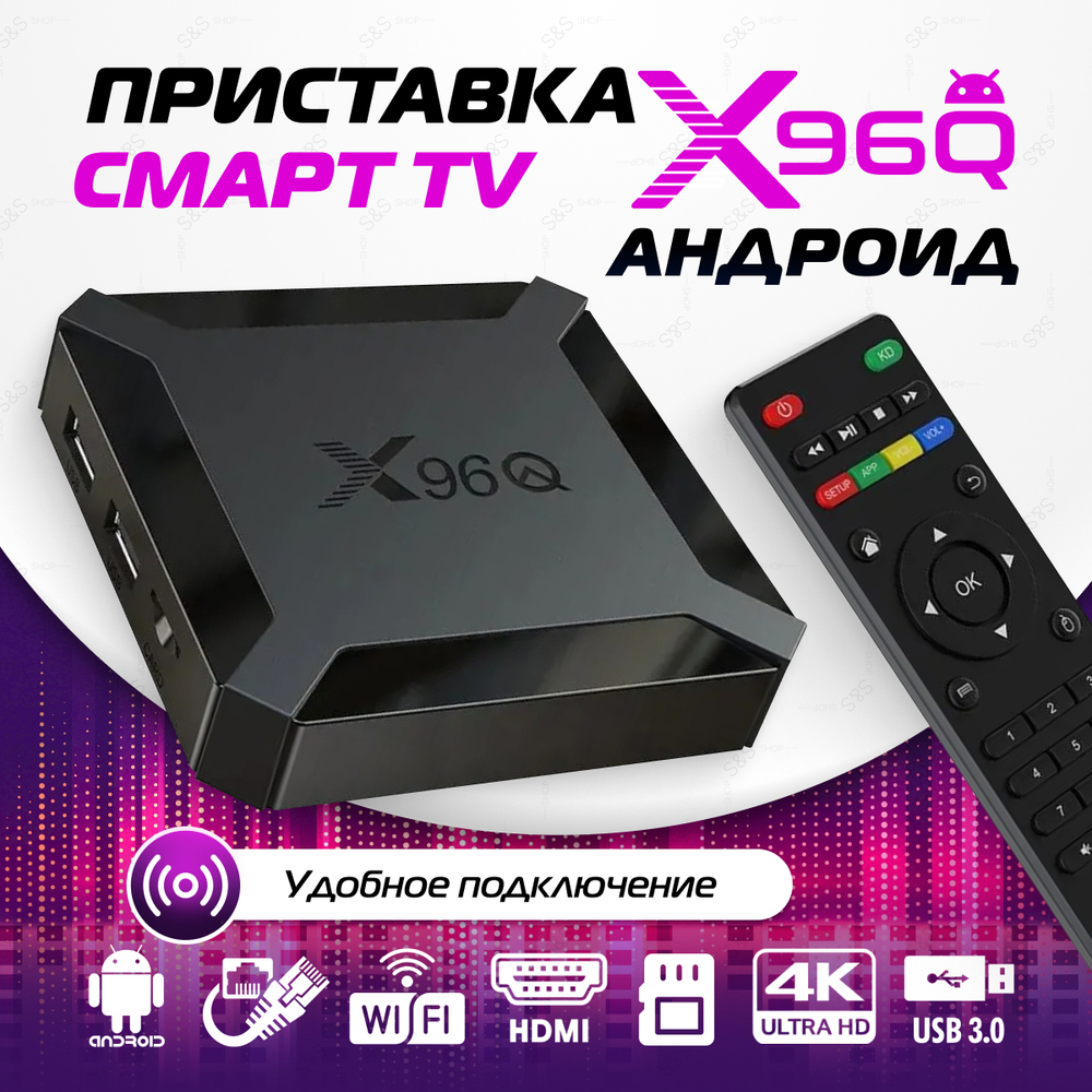 Смарт-приставка Magic Ghost X96Q 2/16