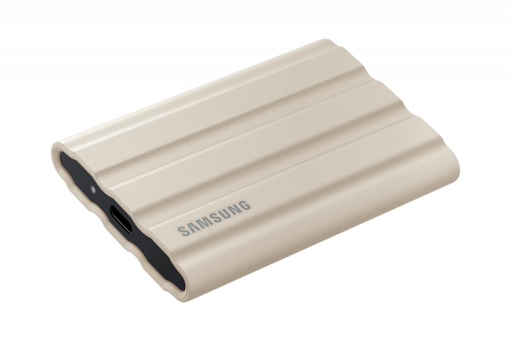 Внешний SSD диск Samsung T7 Shield 2 ТБ бежевый MU-PE2T0K/AM