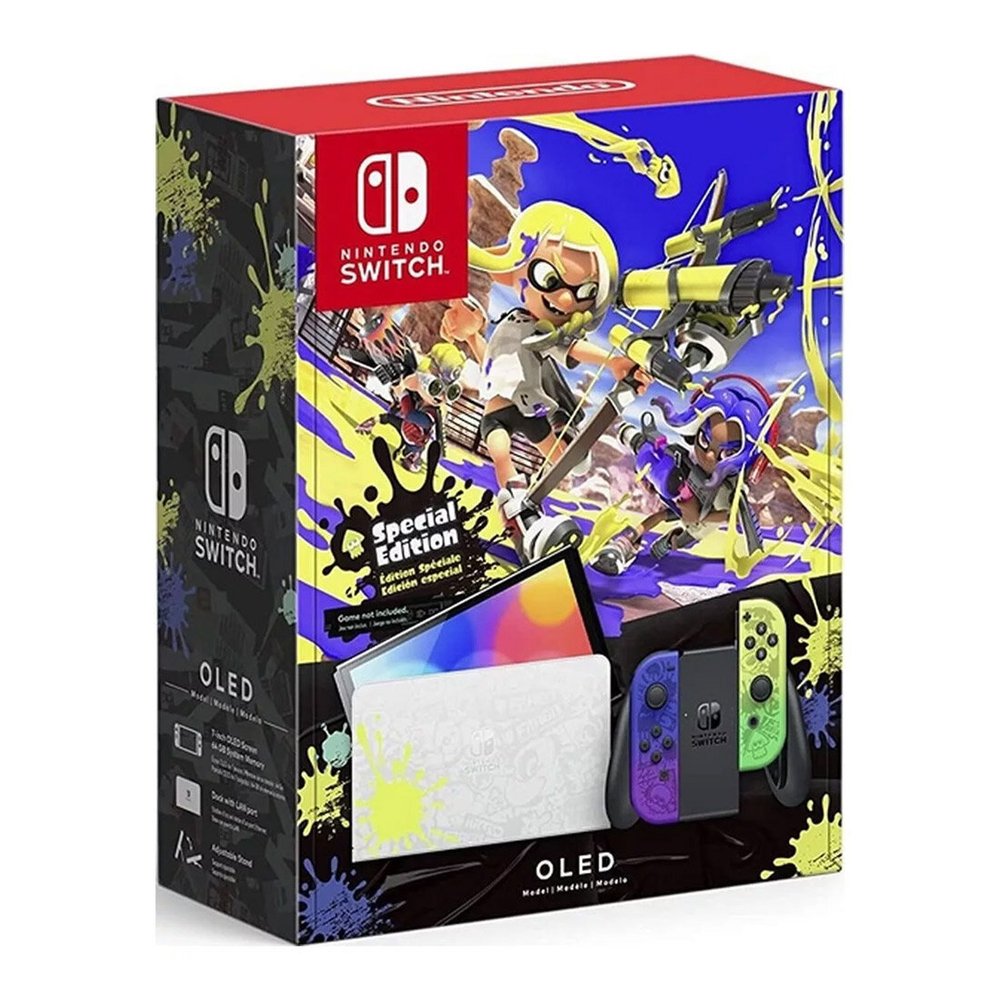 Игровая консоль Nintendo Switch OLED, Splatoon 3 Edition