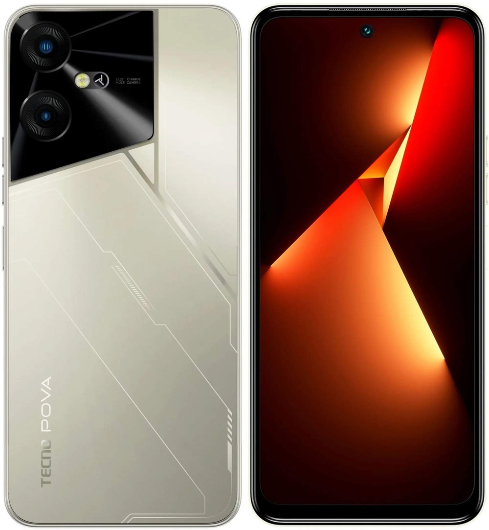 Смартфон Tecno POVA Neo 3 4/128GB Amber Gold (LH6n)
