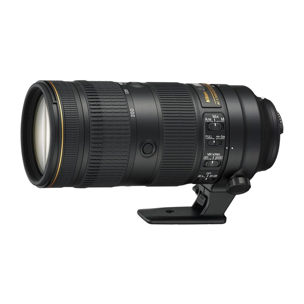 Объектив Nikon AF-S Nikkor 70-200mm f/2.8E FL ED VR, черный