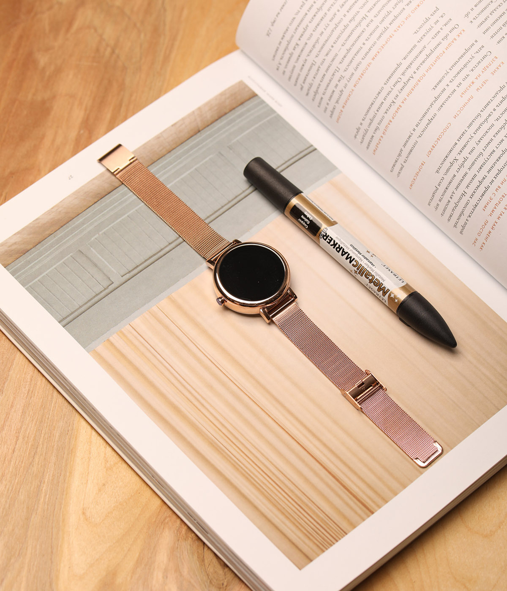 Смарт-часы Smart Watch LW06 золотистый