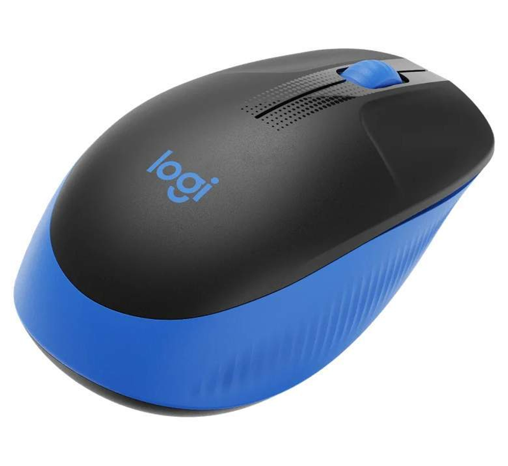 Беспроводная мышь Logitech M190 Blue/Black (910-005925)