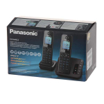 DECT телефон Panasonic KX-TGH222RUB черный