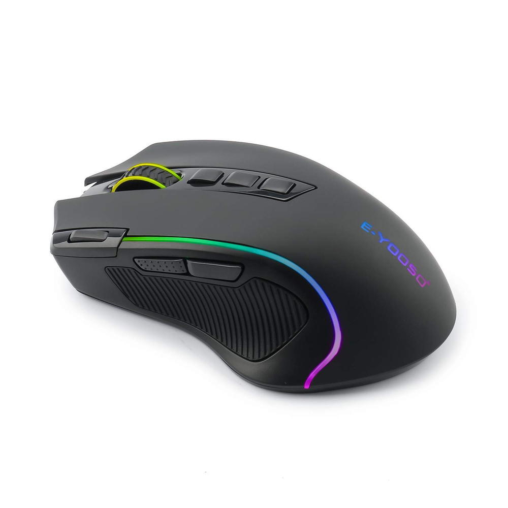 Беспроводная игровая мышь E-YOOSO E-YOOSO X-11 черный (Dual-mode-x11)