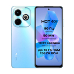 Смартфон Infinix Hot 40i 4+128 GB, Palm Blue