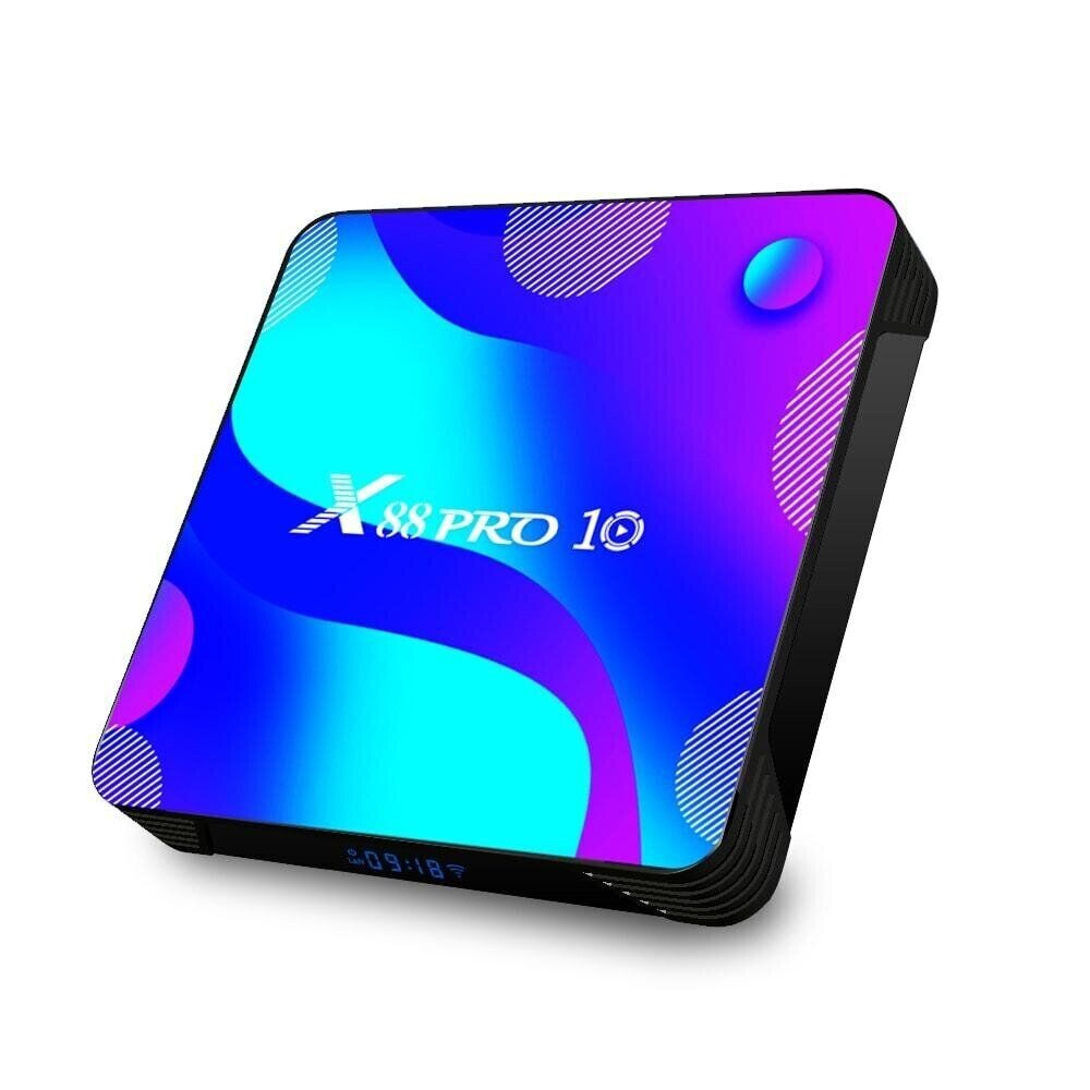 Андроид ТВ приставка для телевизора DGMedia X88 Pro10 RK3318 4/32Gb