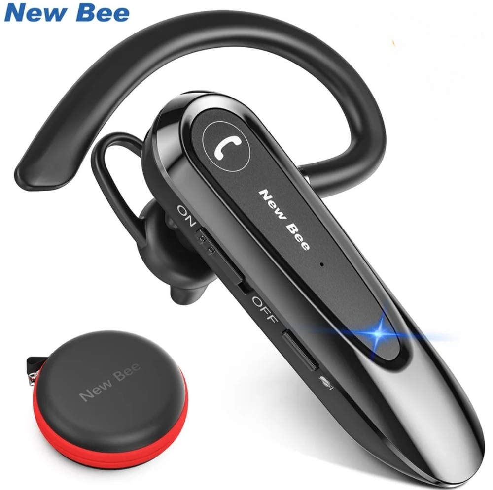 Моно гарнитура New Bee B45bl черный (LC45b)