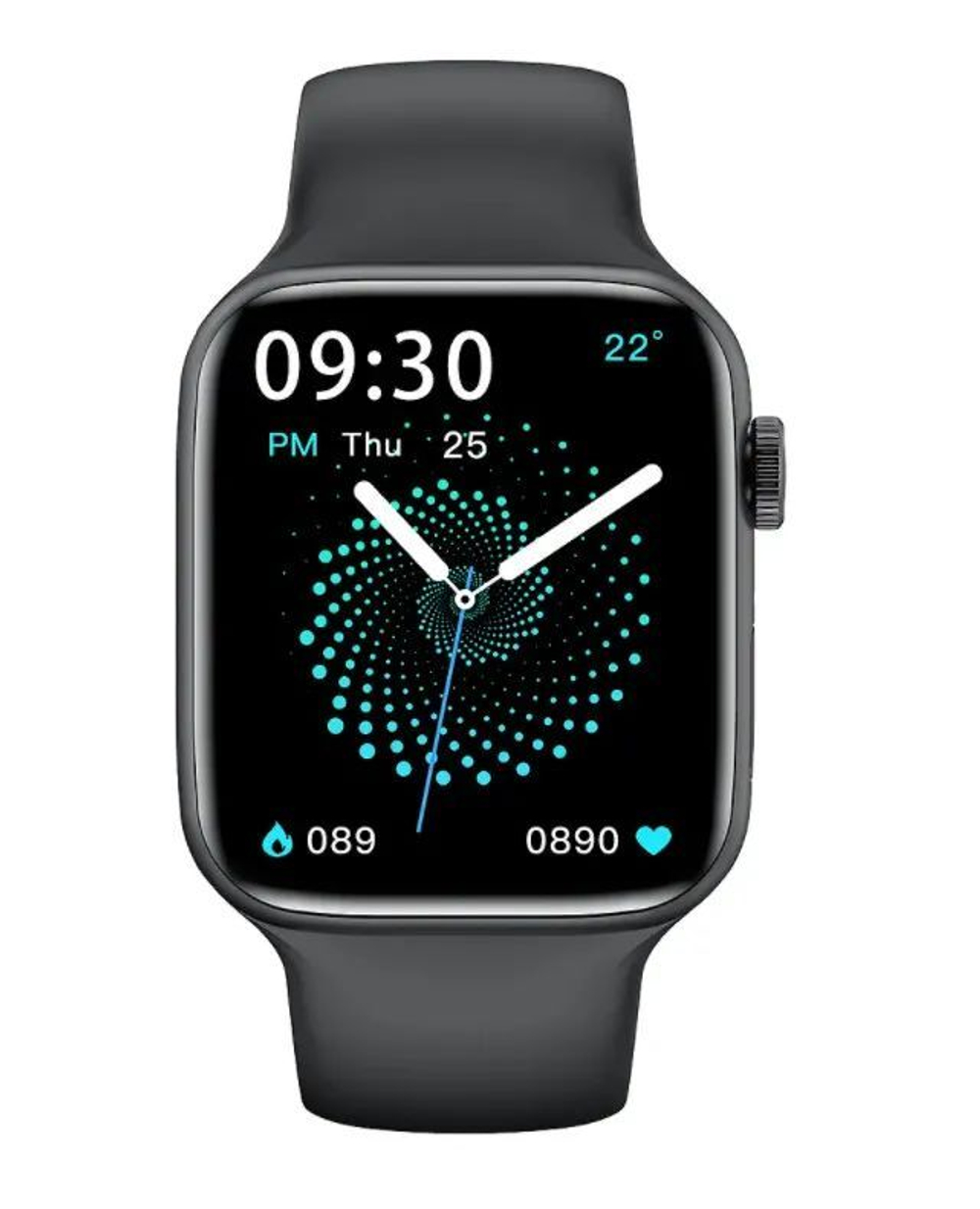 Смарт часы Smart Watch X22 с дополнительным браслетом Milano, черный