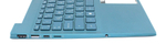 Клавиатура для HP Pavilion 15-EG 15-EH топкейс синий ver.1
