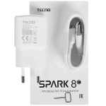 Смартфон Tecno Spark 8C 4/64GB Gray