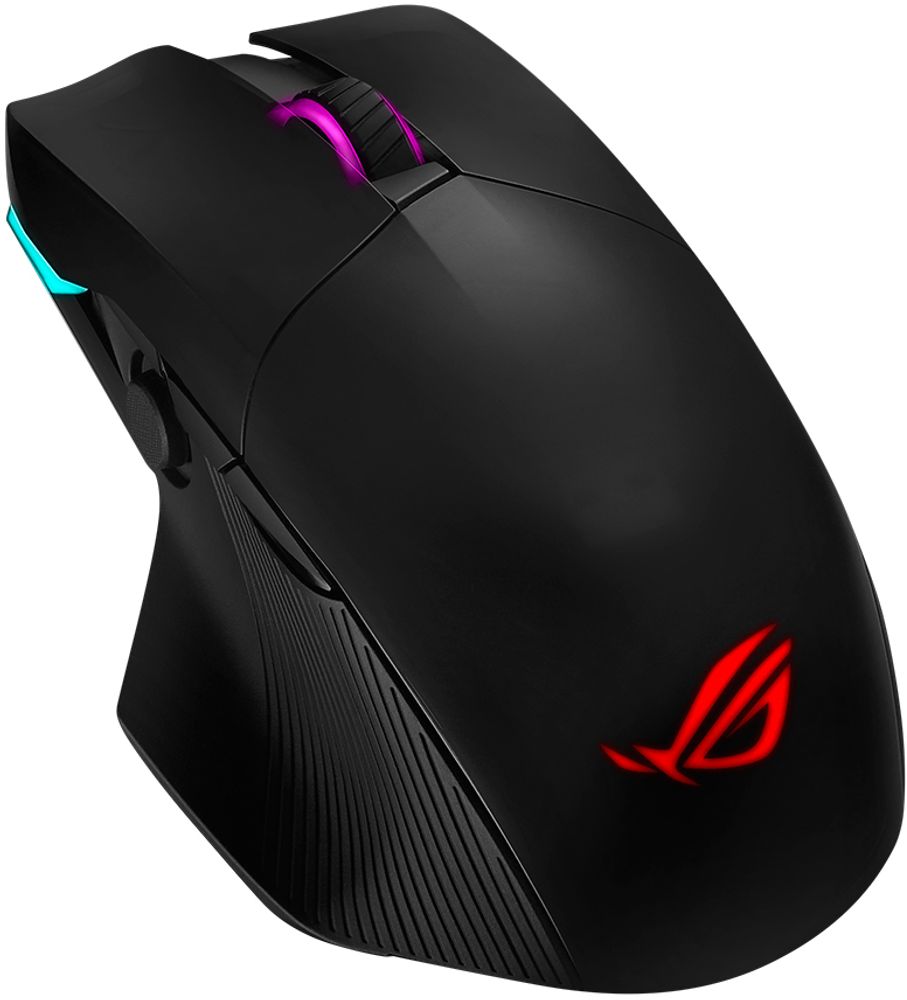 Беспроводная игровая мышь Asus ROG Chakram черный (90MP01K0-BMUA00)