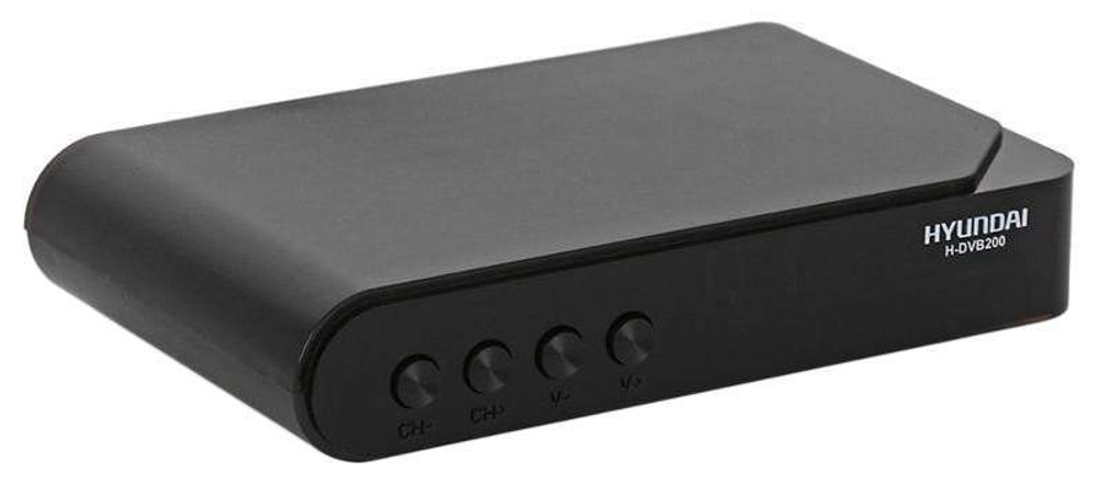 DVB-T2 приставка Hyundai H-DVB200 Black