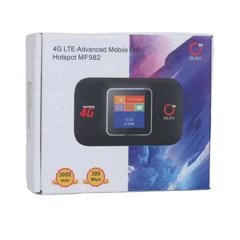 Роутер 3G/4G-WiFi OLAX MF982 (АКБ 3000mAh)