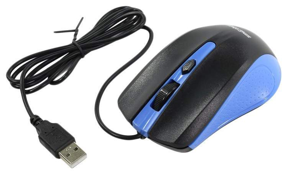 Мышь SmartBuy ONE 352 Blue/Black (SBM-352-BK)