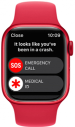 Смарт-часы Apple Watch Series 8 41mm (PRODUCT)RED Aluminium Sport S/M