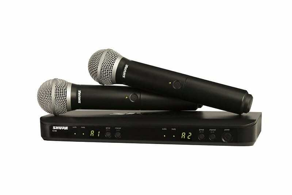 Беспроводная микрофонная система Shure BLX288/PG58 H10
