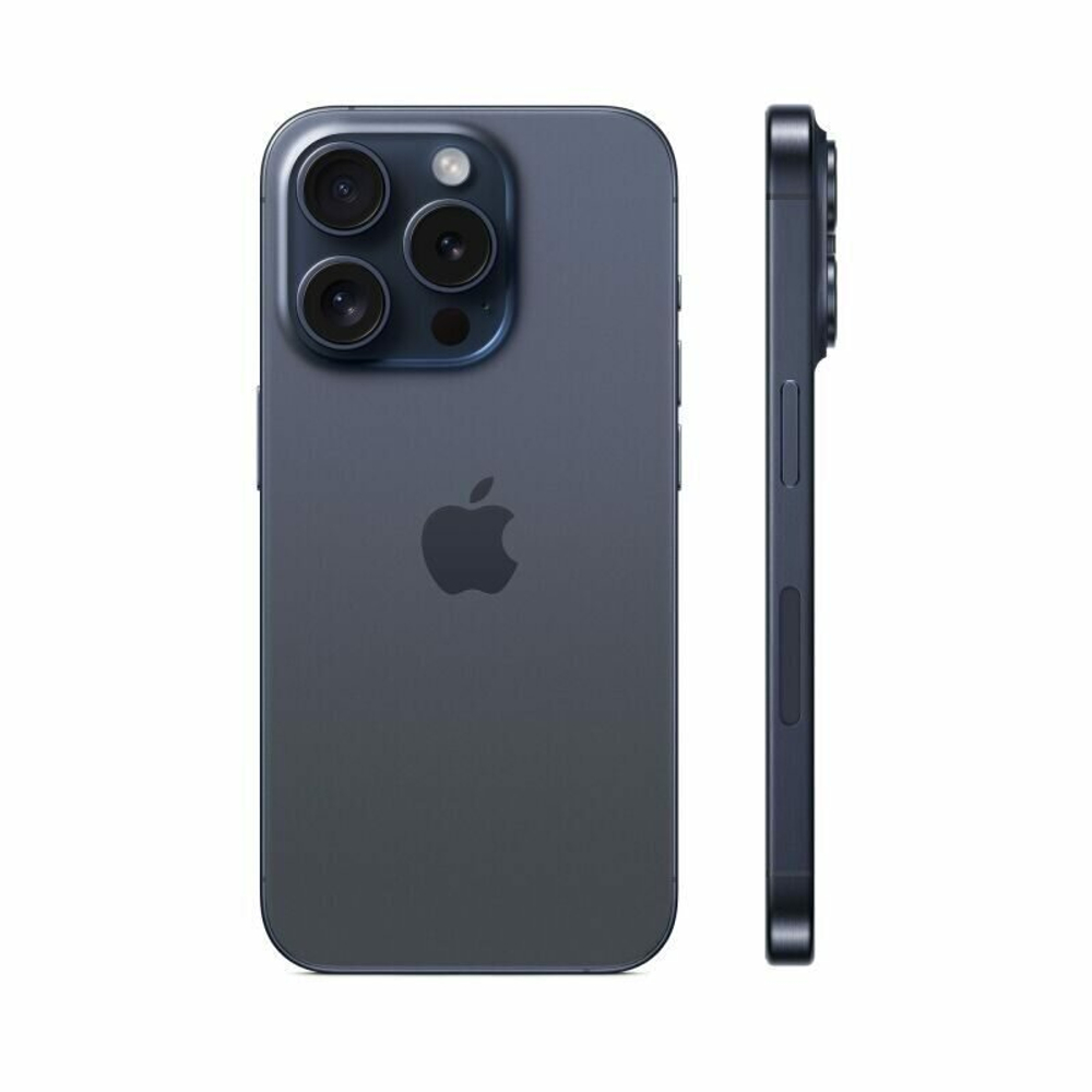 Apple iPhone 15 Pro Nano SIM/Nano SIM смартфон + подарок: зарядное устройство PD мощностью 20 Вт, стеклянная пленка, прозрачный силиконовый чехол (8/128 GB прозрачный)