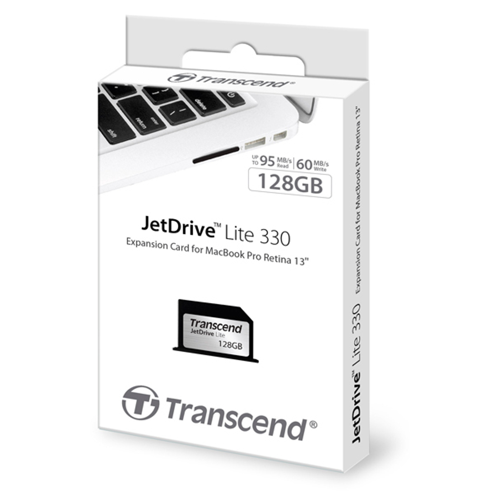 Карта памяти для MacBook Transcend JetDrive Lite 330 TS128GJDL330 128GB