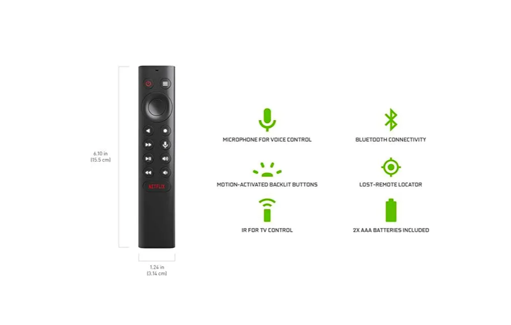 Смарт-приставка NVIDIA ТВ-приставка NVIDIA SHIELD TV PRO 4K HDR, черный / белый